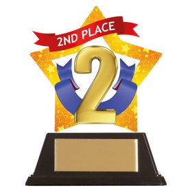 Mini Star 2nd Place Award Trophies Online Ireland Online Trophy Store Buy Trophies Online