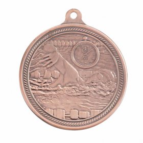 Endurance Economy Swimming Medal 50mm - Gold, Silver & Bronze