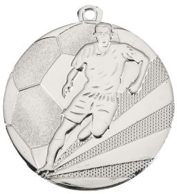  Economy Iron Football Medal 50mm - Gold, Silver & Bronze