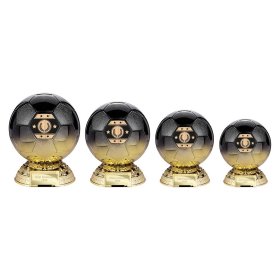  Elite Football Heavyweight Award Black to Gold - 4 Sizes