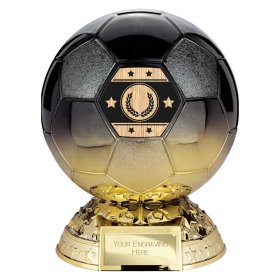  Elite Football Heavyweight Award Black to Gold - 4 Sizes